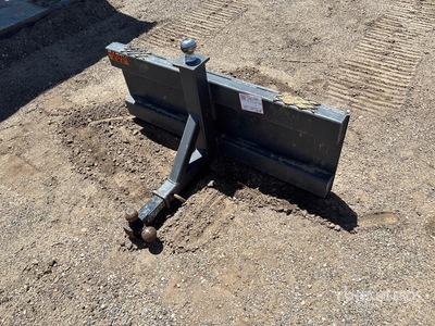 Attelage de Remorque pour Chargeuse à Direction à Glissement