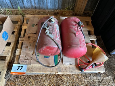 Quantity of (2) Air Tank