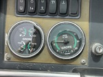 Upper Control Station with Hour Meter Reading