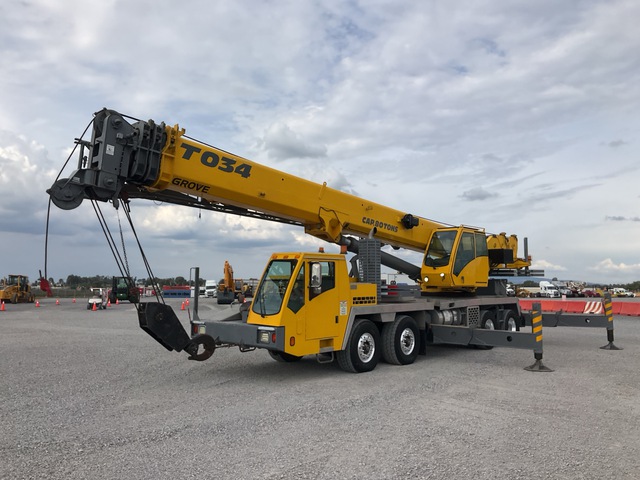 2007 Grove TMS800E 70 ton 8x4x4 Hydraulic Truck Crane 2007 Grove TMS800E 70 ton 8x4x4 Hydraulic Truck Crane