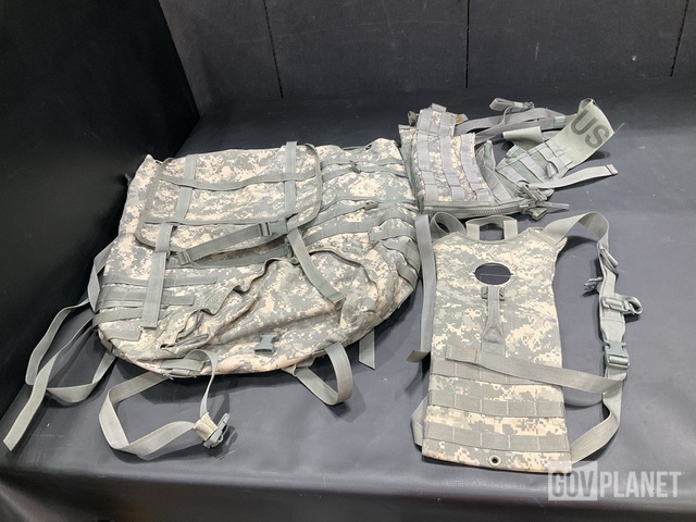 (19) Fighting Load Carriers, (52) Hydration System Carries & Assorted Items