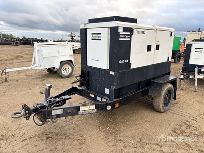 2014 Atlas Copco QAS45 35 kW Mobile Generator Set