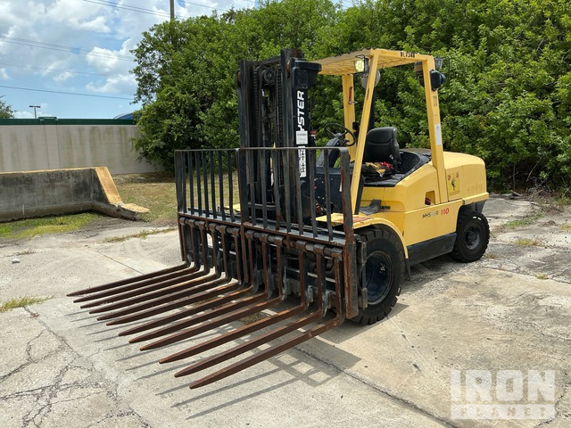 2005 Hyster H110XM Pneumatic Tire Forklift