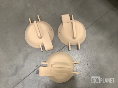 (3) Cadillac Gage Textron 107743-1 Filler Opening Caps