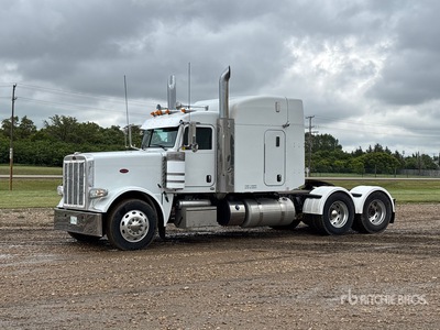 2014 Peterbilt 389 6x4 Cabeza Tractora Cabina Dormitorio