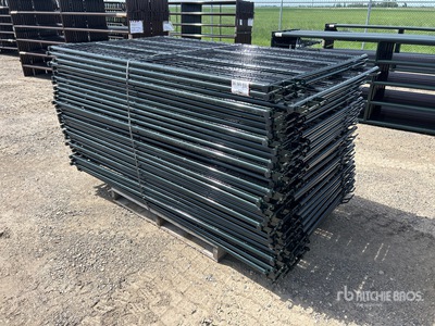 Quantity of (30) BYT 7 ft Mesh Sheep Panneau pour bétail (Unused)
