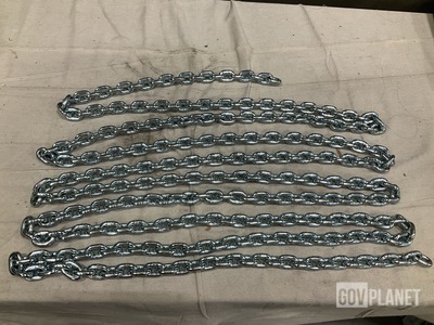 (12) Lynn Electronics 507245 Stud Link Chains