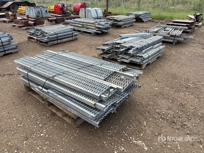 Quantity of (3) Pallets of Catwalks Materiale edile