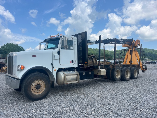 Rotobec Elite 910 Knuckle Boom on 2016 Peterbilt 367 8x4 Truck