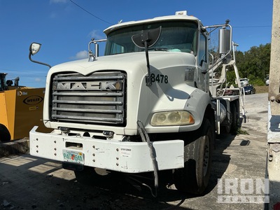 2018 Mack GU813 8x4 Mixer Truck (Inoperable)