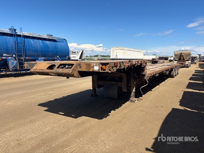 2012 Manac Tri/A 53 ft Extendable Step Deck Trailer
