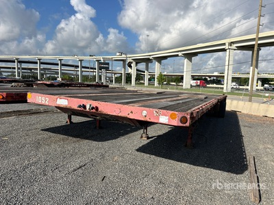 2009 Lufkin FL-II-ST 48 ft T/A Przyczepa płaska