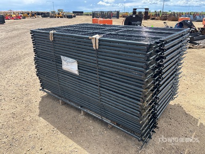 Quantity of (30) BYT MSPP07 7 ft Mesh Sheep Panneau pour bétail
