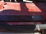 Engine with Emission Label