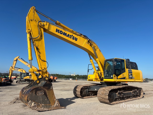 2021 Komatsu PC490LC-11 Tracked Excavator
