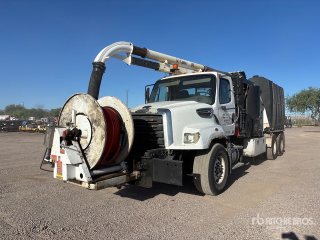2015 Freightliner 114SD 6x2 Vacuum Tanker Truck