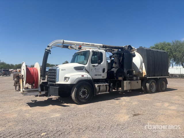 Super Products Camel 1200 on 2016 Freightliner 114SD 6x4 Sewer Cleaner Truck