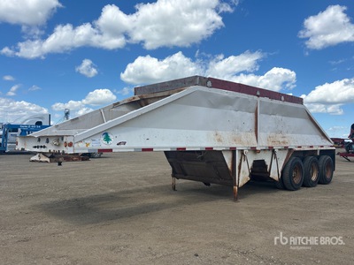 1993 Midlane MG36MX3000 35 ft Tri/A Remorque à benne centrale