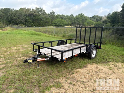 2025 Orange Line SU35-12BK4RG 12 ft S/A Utility Trailer