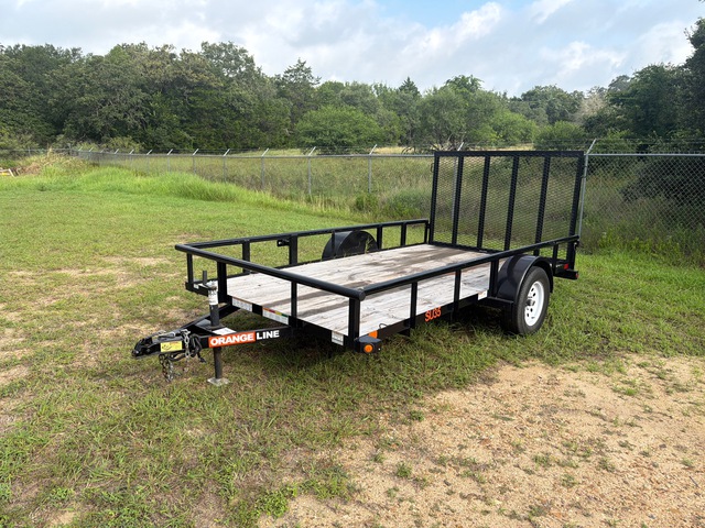2025 Orange Line SU35-12BK4RG 12 ft S/A Utility Trailer