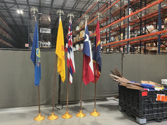 (41) Assorted Flags