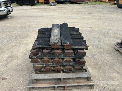 Quantity of (32) 32 in & (94) 24 in Clamp-On Track Pads