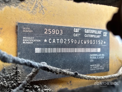 Cat 259D3 Mini pala cingolata