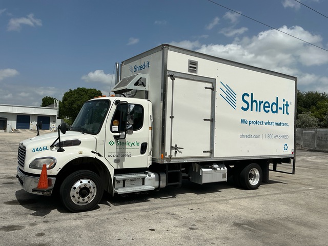 2019 Freightliner Business Class M2 4x2 Mobile Shredding Truck