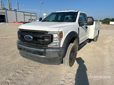 2021 Ford F-550 4x4 Extended Cab Utility Truck