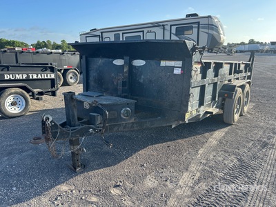 2019 Chubbs Steel Sales  15 ft T/A Rimorchio Leggero Ribaltabile