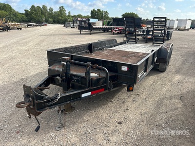 2021 Custom Trailers CT7T182 18 ft T/A Trailer utilitario