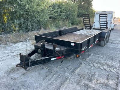 2022 Custom Trailers CT7T182 18 ft T/A Trailer utilitario