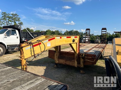 2013 Rolls Rite 24 ft T/A Gooseneck Rimorchio per attrezzatura