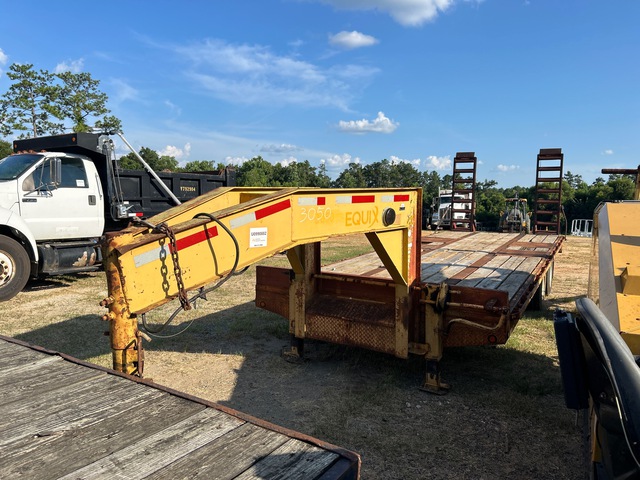 2013 Rolls Rite 24 ft T/A Gooseneck Equipment Trailer