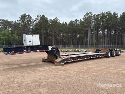 2023 Loadstar 60/60 Tri/A Double Drop Removable Gooseneck Lowboy Trailer