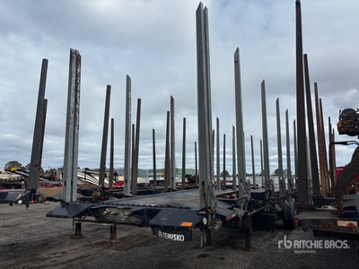 2025 Temisko LD-MT4W-50 50 ft Quad/A مقطورة جذوع