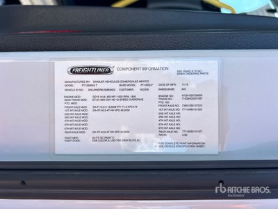 2020 Freightliner Cascadia 126 6x4 Sleeper Truck Tractor