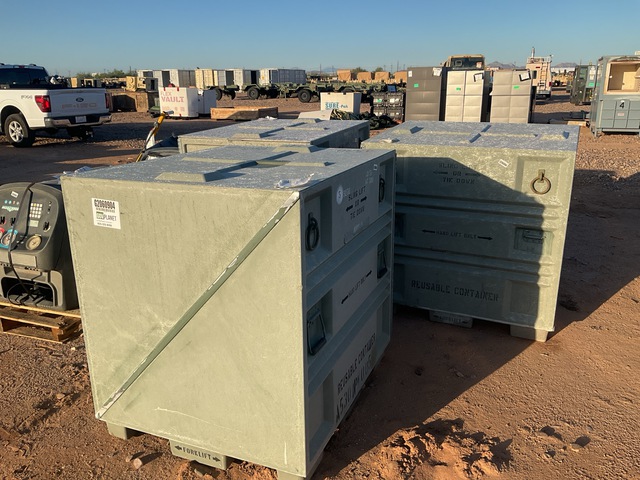 (3) Pallet Containers