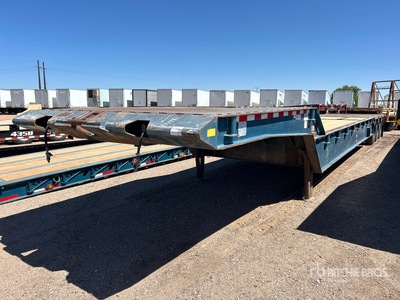 2007 Trail-Eze 50 ft Tri/A Step Deck Trailer