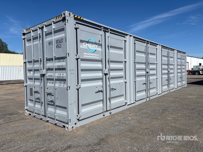 2025 40 ft High Cube Multi-Door Storage Container