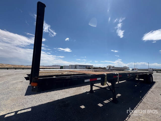 1985 Fontaine 48 ft T/A Flatbed Trailer