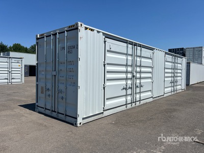 2025 40 ft High Cube Multi-Door Storage Container