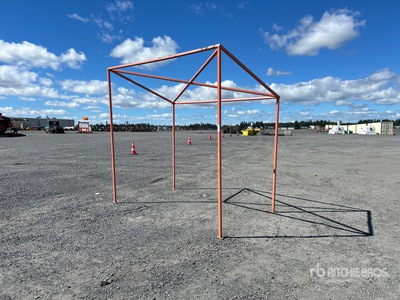 Metal frame structure
