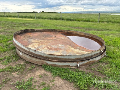 Quantity of (3) 14 ft Steel Grain Bin Floor