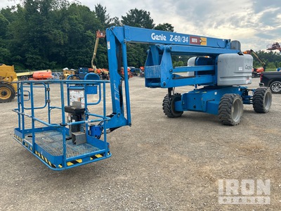 2014 Genie Z60/34 4WD Diesel Plataforma Elevadora Articulada