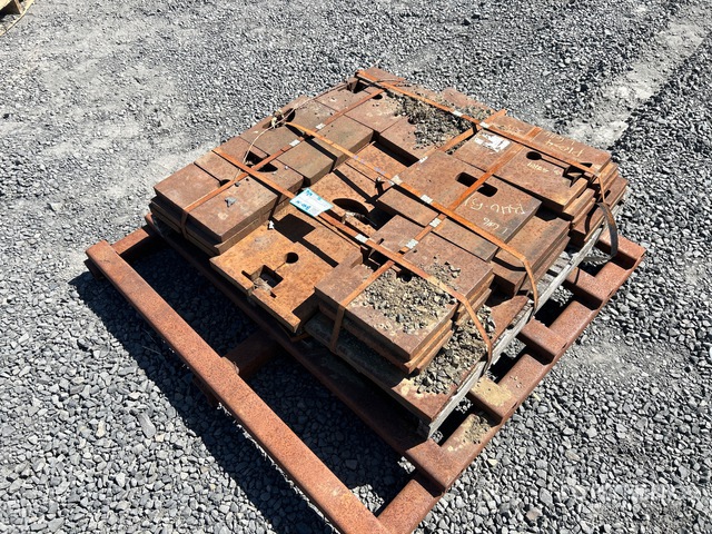 1 ft x 1 ft 1 in (1 in Thick) Steel Plates