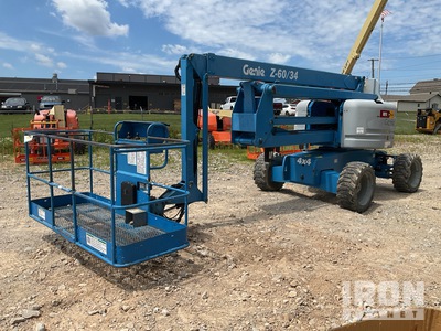 2014 Genie Z-60/34 4WD Diesel Articulating Boom Lift