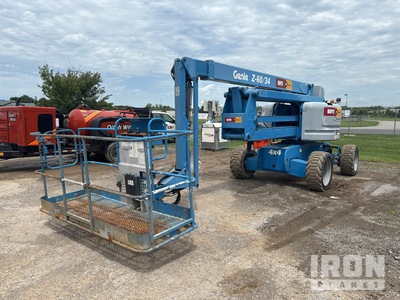 2014 Genie Z-60/34 4WD Diesel Articulating Boom Lift