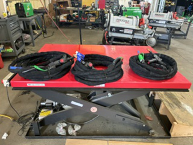 Quantity of (3) 2021 Miller XR Pro 35 A Wire Feeders (Unused)