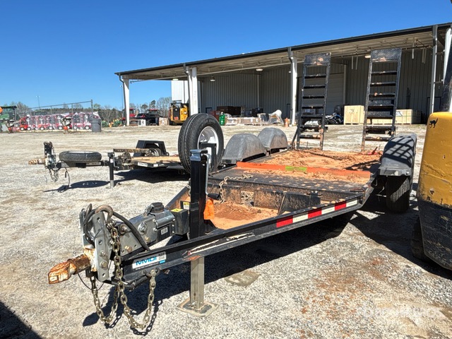 2019 MMDI 10 ft T/A Equipment Trailer